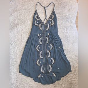 Free People blue summer dress